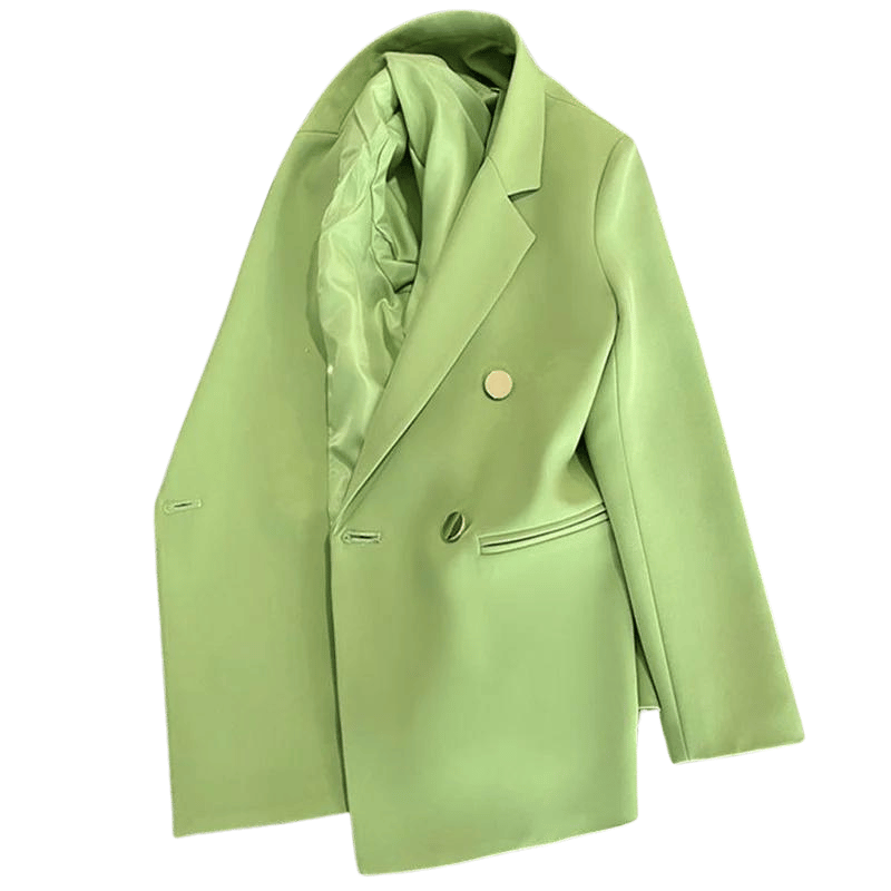 Blazer Casual Feminino Luxo Verde - Vilumagazine