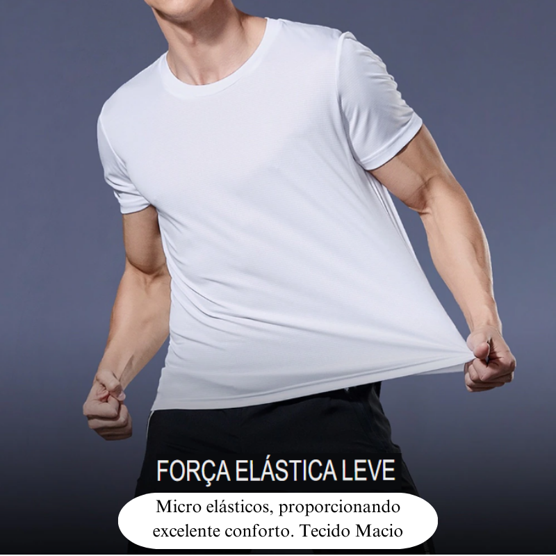 Camiseta Respirável Treino Masculino - Vilumagazine