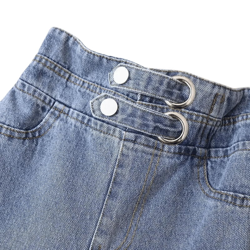 Calça Jeans Infantil Meninas Boca Larga - Vilumagazine