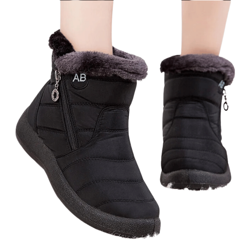 Botas Femininas de Inverno Super Quentes Preto - Vilumagazine