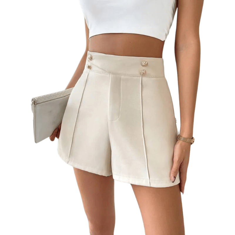 Shorts Casual Feminino Damasco - Vilumagazine