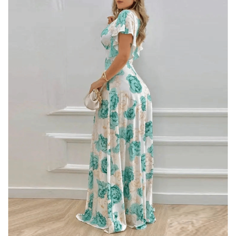 Vestido Maxi Floral - Vilumagazine