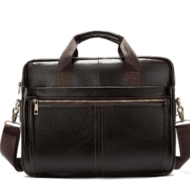 Bolsa de Couro Elegance Preto - Vilumagazine