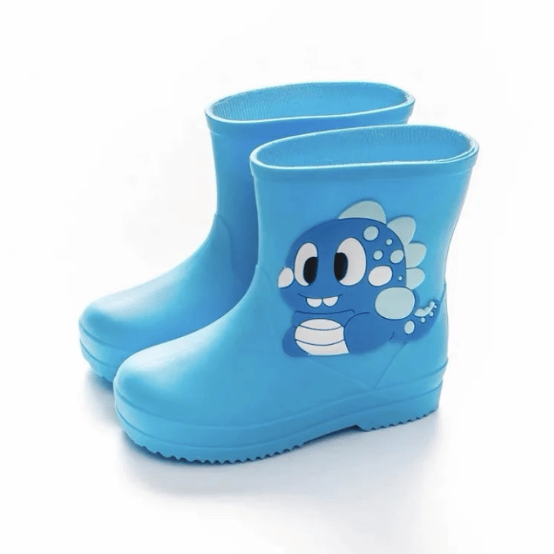 Botas de Chuva Infantis à Prova D'Água e Antiderrapantes Azul - Vilumagazine