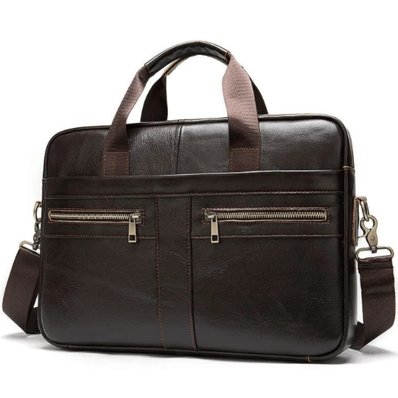 Bolsa de Couro EleganceCafé Preto- Vilumagazine