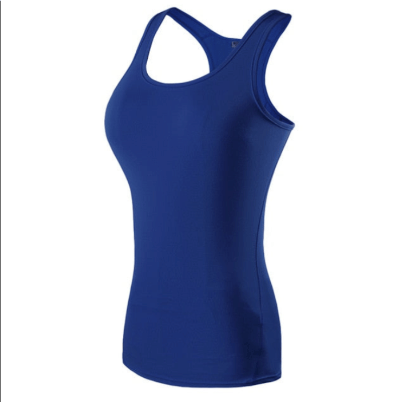 Camiseta Treino Feminina Azul - Vilumagazine