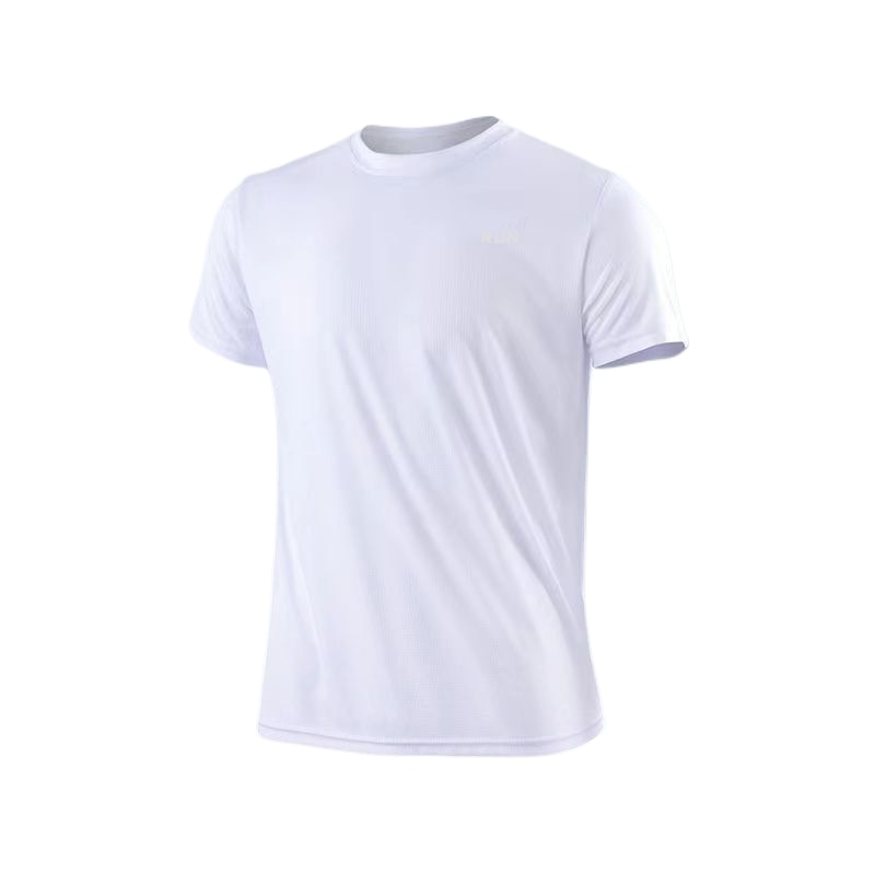 Camiseta Respirável Treino Masculino Branca- Vilumagazine