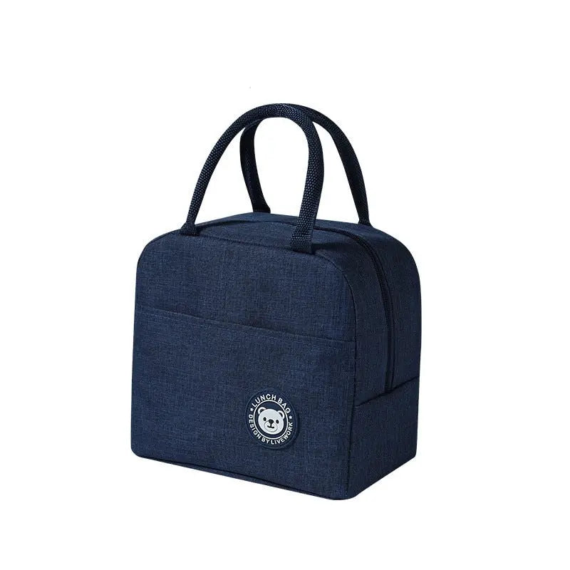 Bolsa Lancheira Térmica Feminina Azul Marinho-Vilumagazine