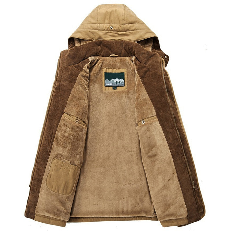 Jaqueta Inverno Parka Cáqui - Vilumagazine