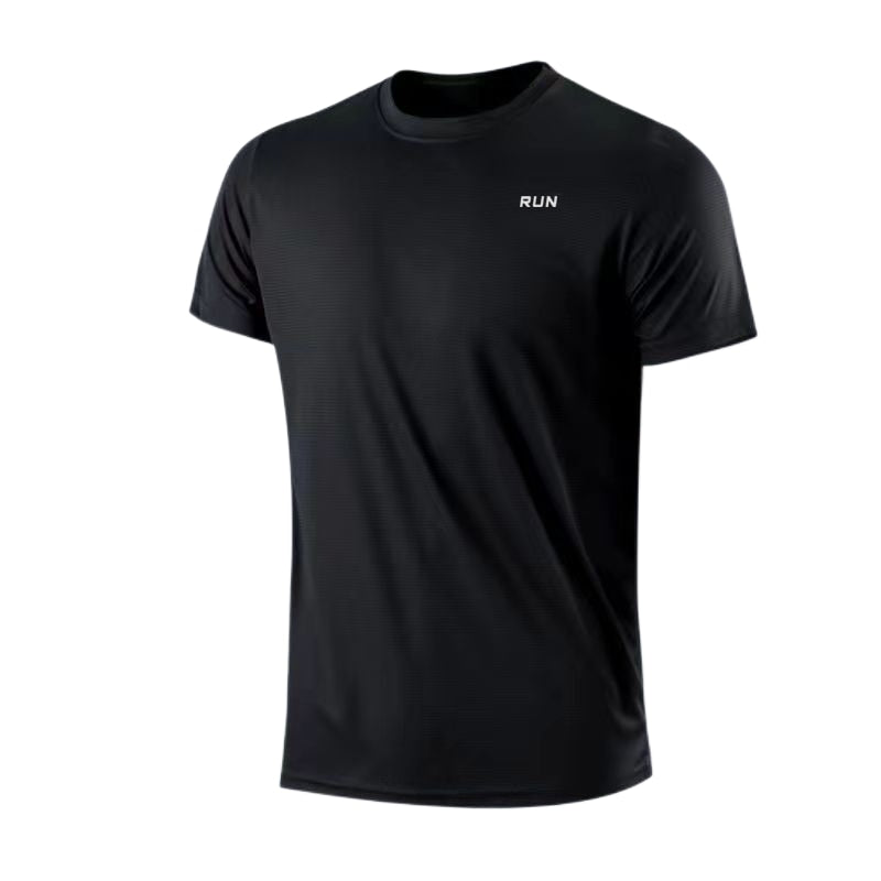 Camiseta Respirável Treino Masculino Preta- Vilumagazine