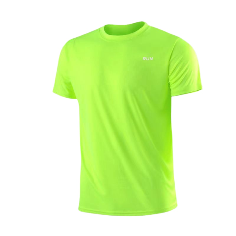 Camiseta Respirável Treino Masculino Verde - Vilumagazine