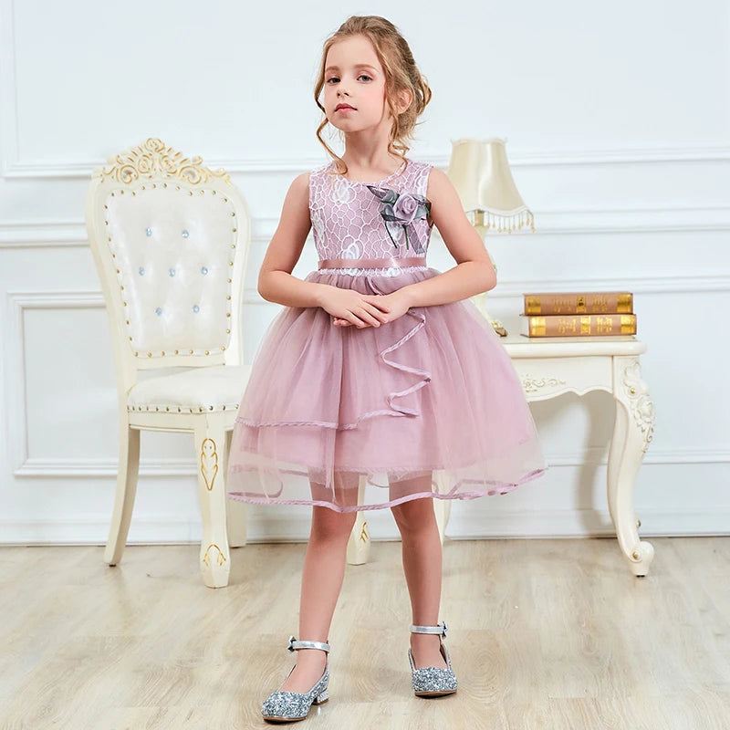 Vestido Infantil Leve Princesa - Vilumagazine