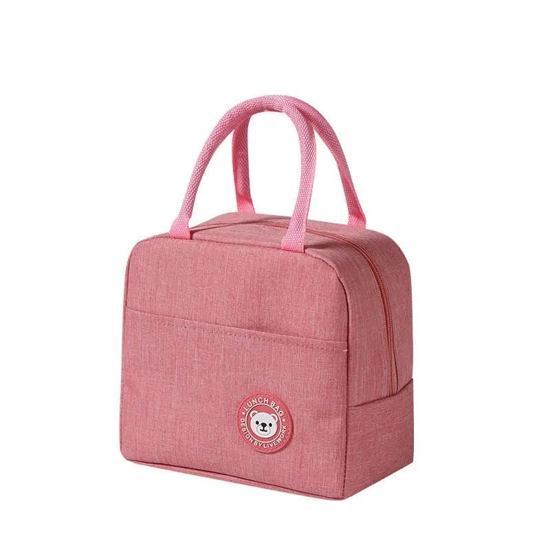 Bolsa Lancheira Térmica Feminina Rosa-Vilumagazine